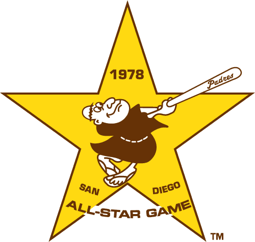 MLB All-Star Game 1978 Alternate Logo iron on transfers for T-shirts